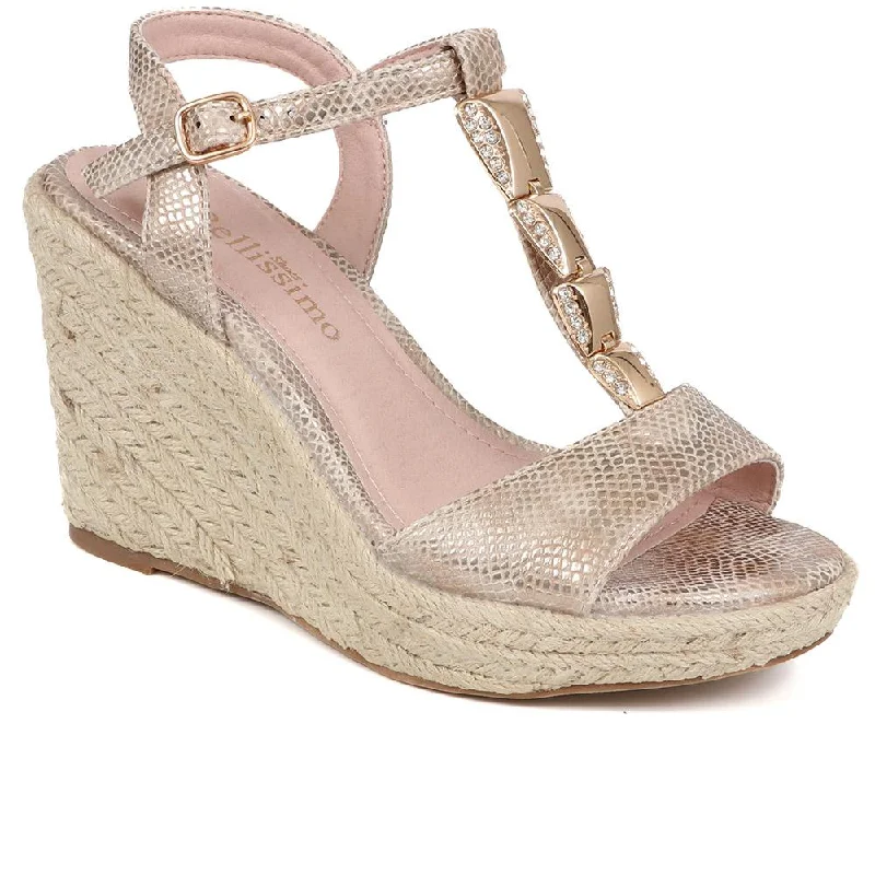 Adjustable Espadrille Sandals  - BELTREN39003 / 325 517