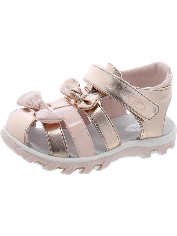 Ella II Girls Toddler Closed Toe Slingback Sandals