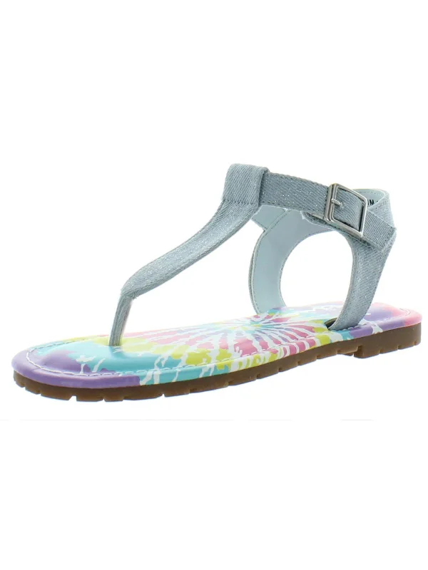 Heddy Girls Summer Flat Thong Sandals