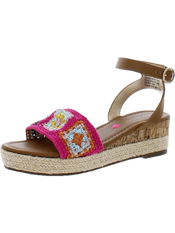 Karlee Girls Knit Knit Front Slingback Sandals