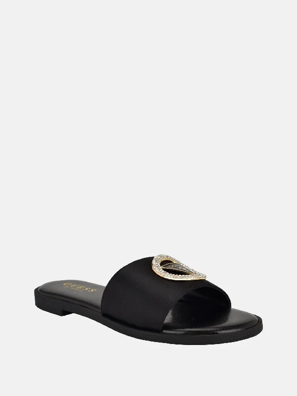 Mirria Embellished Slide Sandals