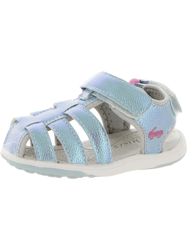 Paley II Girls Toddler Floral Print Fisherman Sandals