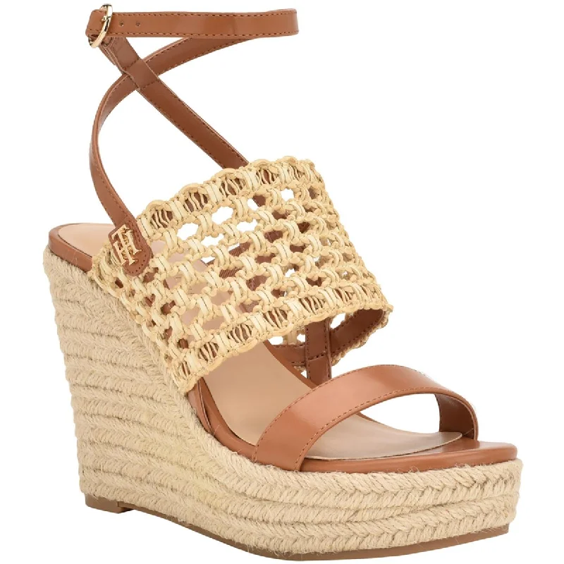 Tommy Hilfiger Womens Kalendar Almond toe Casual Wedge Sandals