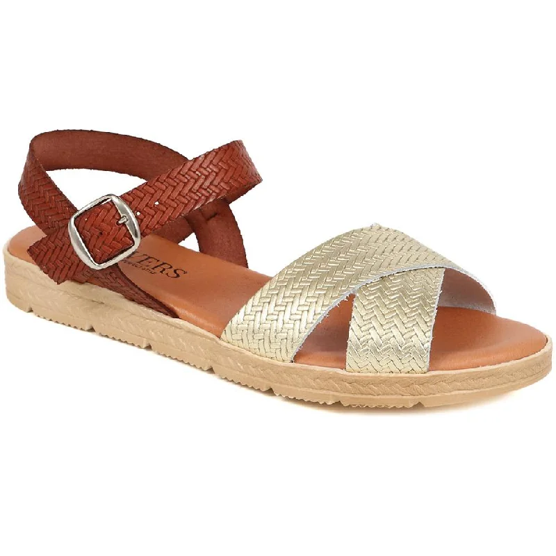 Woven Strap Sandals  - LYAN39017 / 325 393