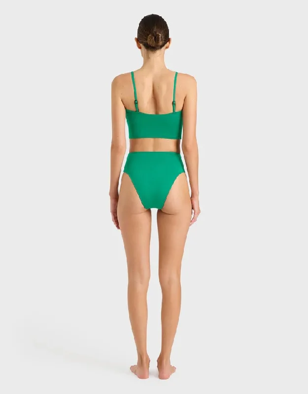 Lenora Bikini Bottom, Emerald