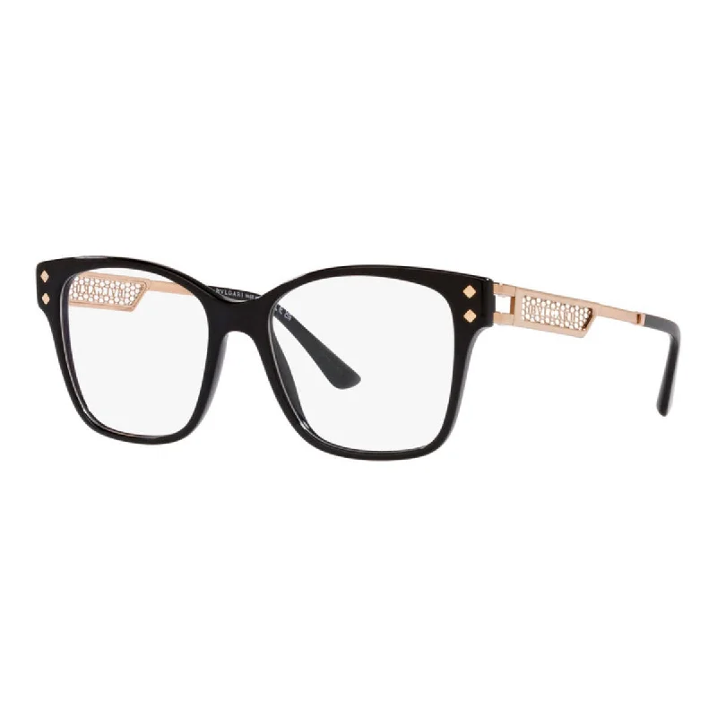 Bulgari Women's Opticals Black 53mm Opticals