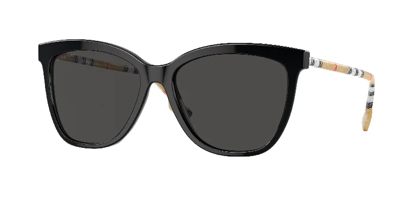 Burberry Women's Clare 56mm Black Sunglasses