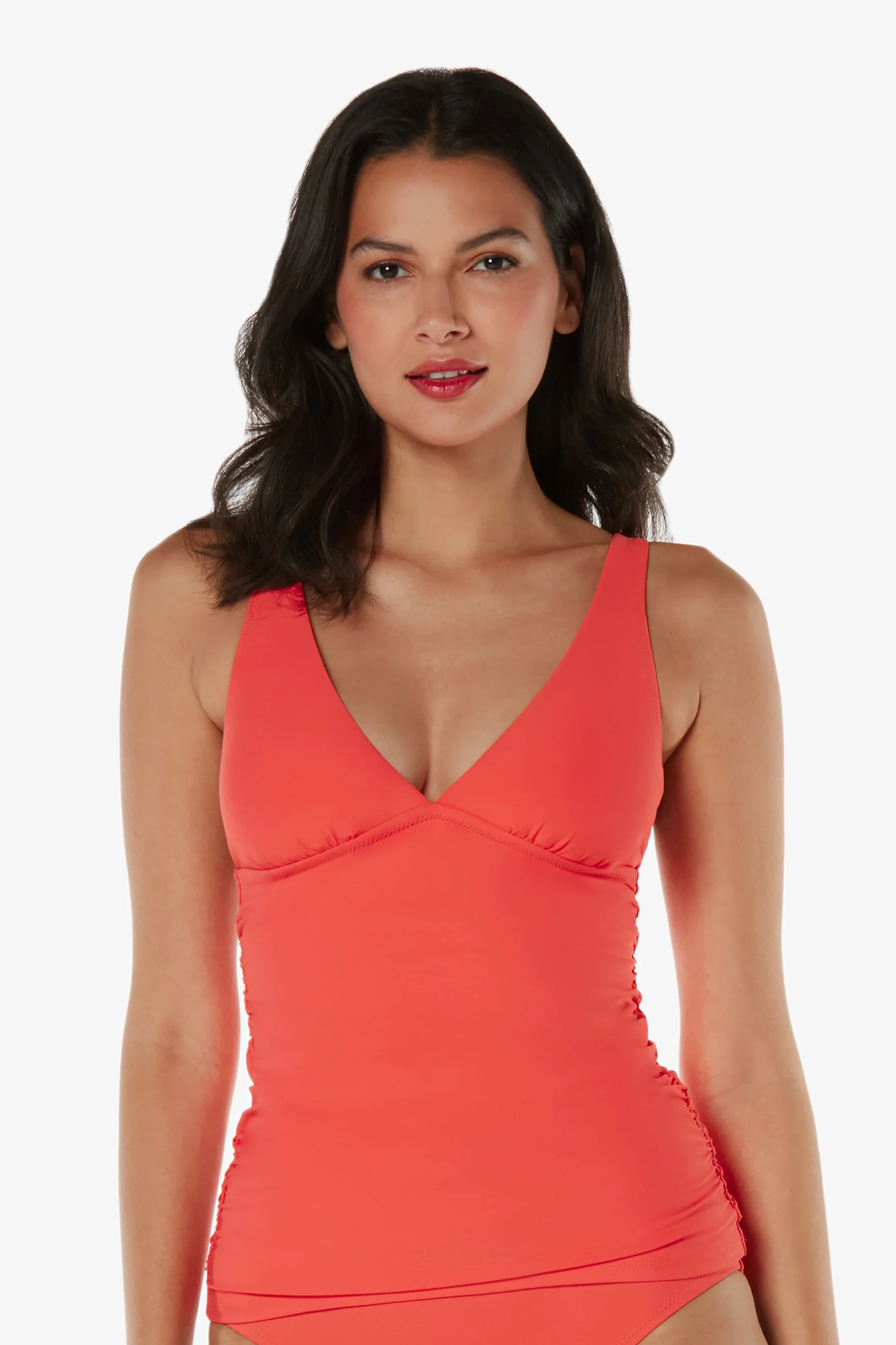 Convertible Tankini  |  Coral