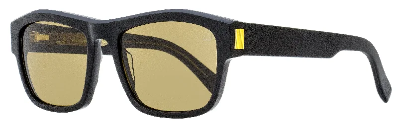 Dunhill Men's Rollagas Geometric Sunglasses DU0029S 001 Black/Gold 57mm