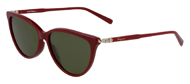 Ferragamo SF 2870S 604 Cat-Eye Sunglasses