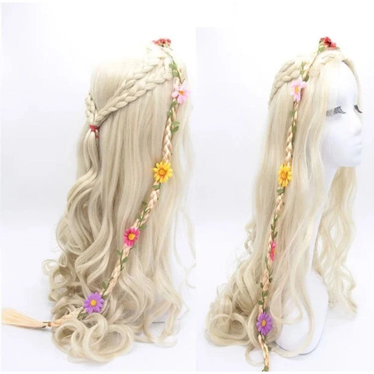 Flower Braided Headband