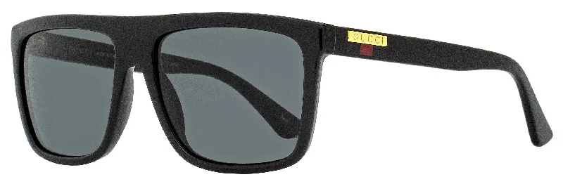 Gucci Men's Rectangular Sunglasses GG0748S 001 Black 59mm