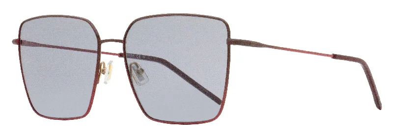 Hugo Boss Women's Square Sunglasses B1333S 7W5IR Burgundy Gradient 59mm