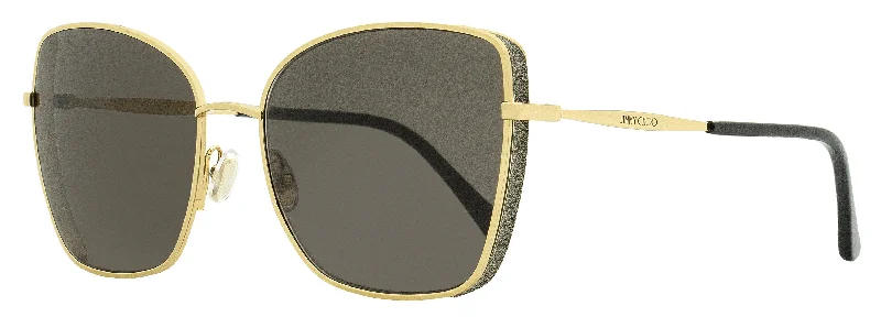 Jimmy Choo Women's Butterfly Sunglasses Alexis 2M2IR Gold/Black 59mm