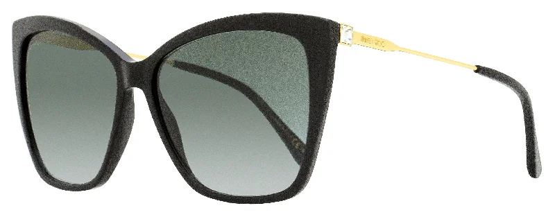 Jimmy Choo Women's Butterfly Sunglasses Seba 8079O Black/Gold 58mm