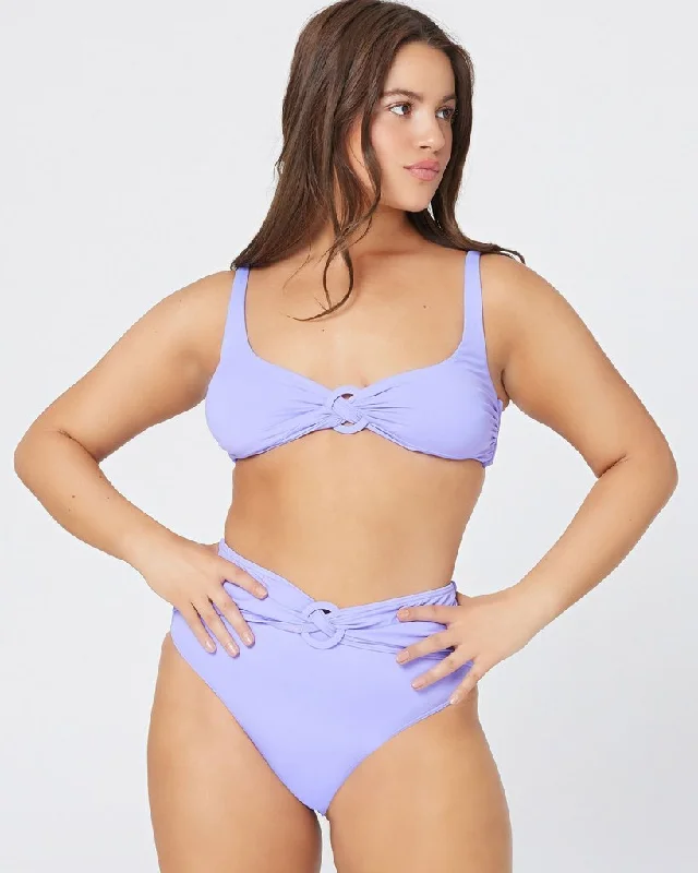 L*SPACE Amethyst Bella Bikini Top