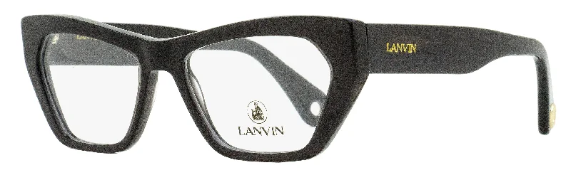 Lanvin Women's Modified Rectangle Eyeglasses LNV2627 020 Dark Gray 54mm