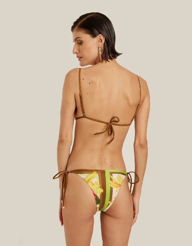 Tie Side Bikini Bottom, Carres