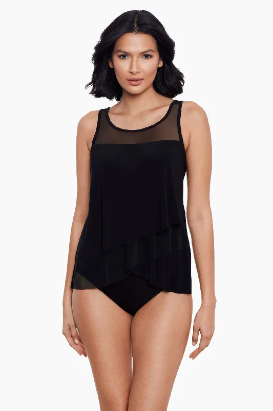 Illusionists Mirage Tankini Top DD-Cup