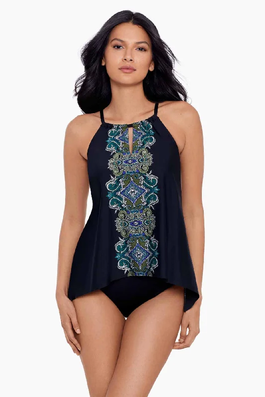 Precioso Peephole Tankini Top DD-Cup