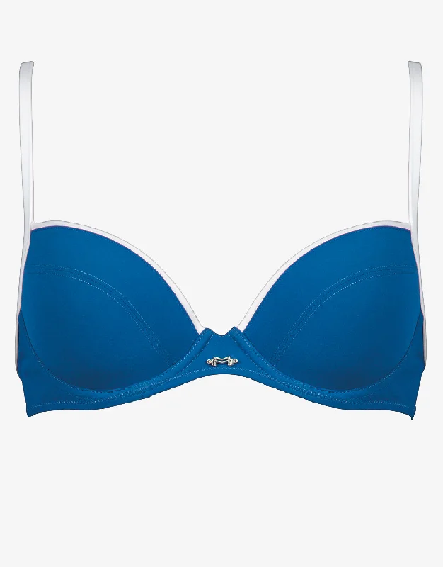 Scope Bikini Top - Cobalt White