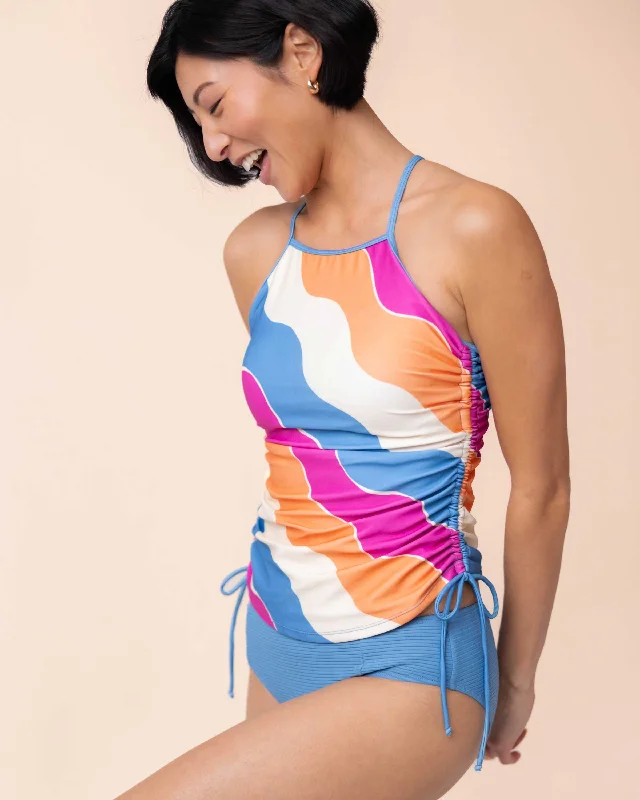 Sunrise Drawstring Tankini