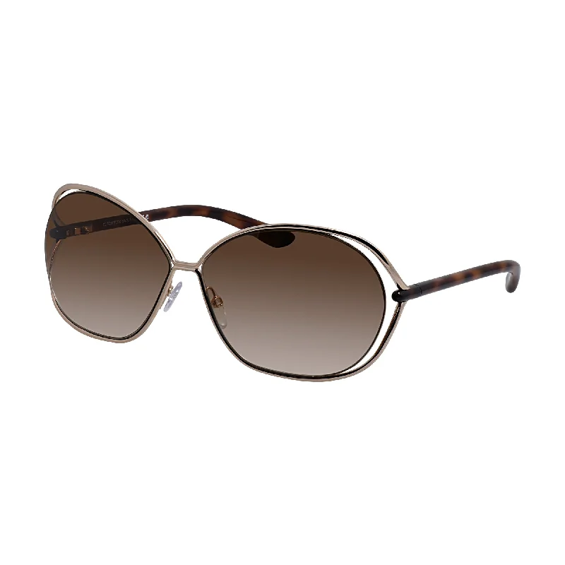 Tom Ford  FT 0157 28F 66mm Womens Round Sunglasses