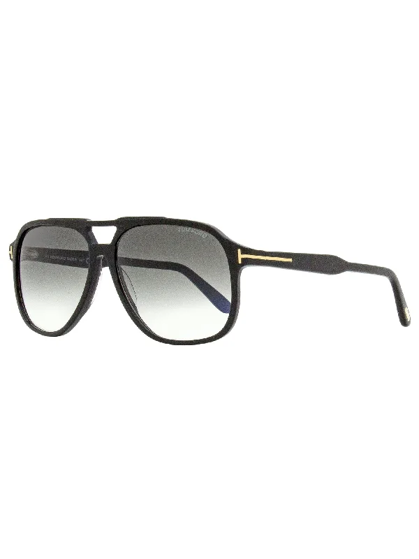 Tom Ford Men's Navigator Sunglasses TF753 Raoul 01B Black  62mm