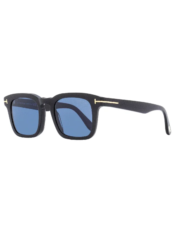 Tom Ford Men's Square Sunglasses TF751 Dax 01V Black  50mm