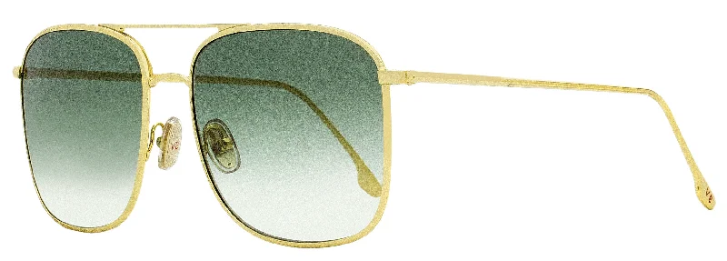 Victoria Beckham Women's Square Sunglasses VB202S 713 Gold 59mm