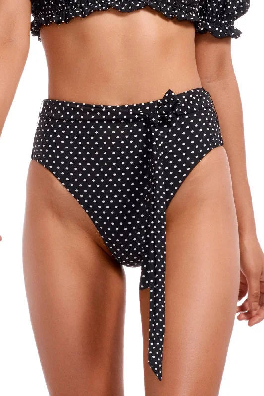 Vitamin A Black And White Dots Lola Bottom