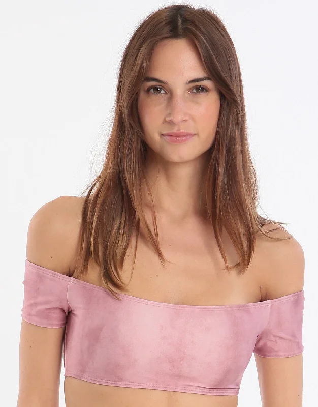 Salar Shoulder Top - Light Pink